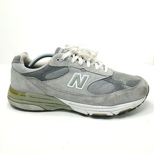New Balance 993 Shoe Men's 12 4E Extra Wide Gray Running Walking Sneaker